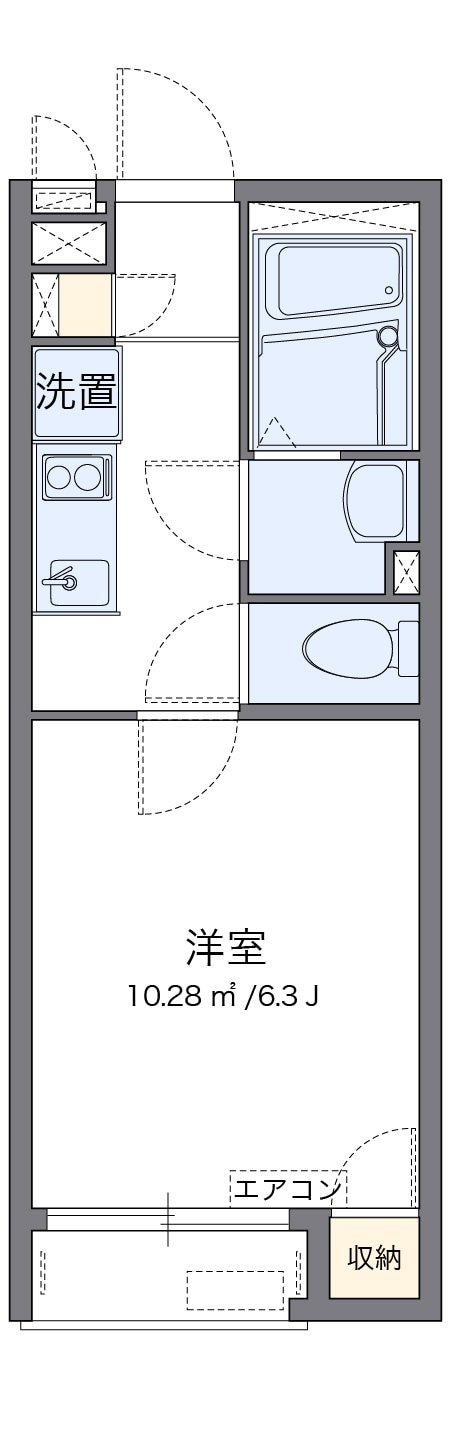 レオネクスト中野上鷺宮の物件間取画像