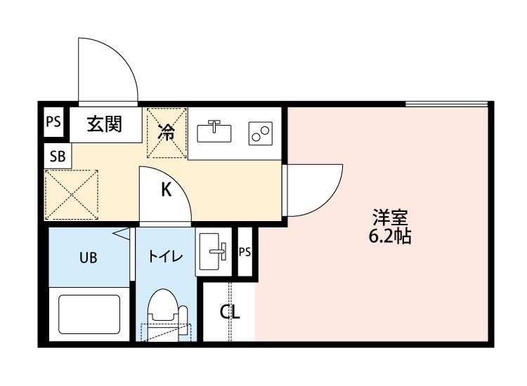 ＧＲＡＺＩＡ高円寺北の物件間取画像