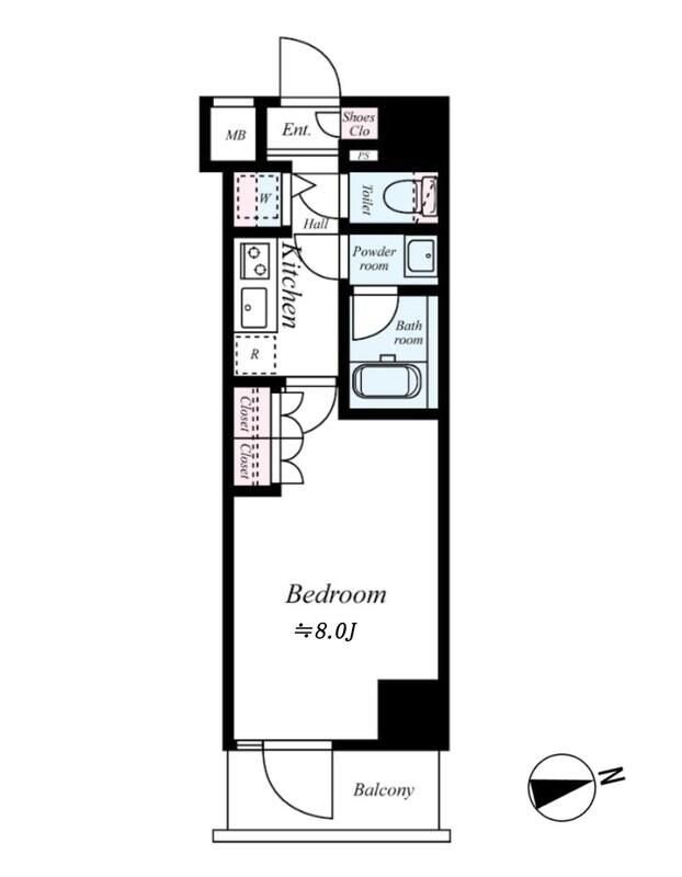 GENOVIA鷺ノ宮skygardenの物件間取画像