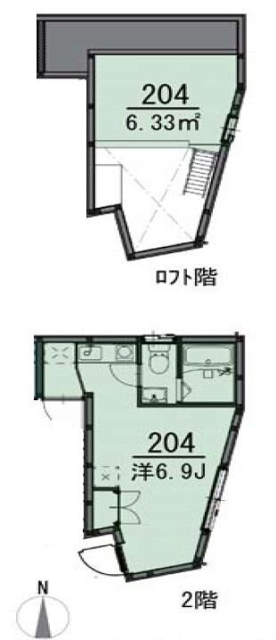 スタイルレジデンス新江古田の物件間取画像