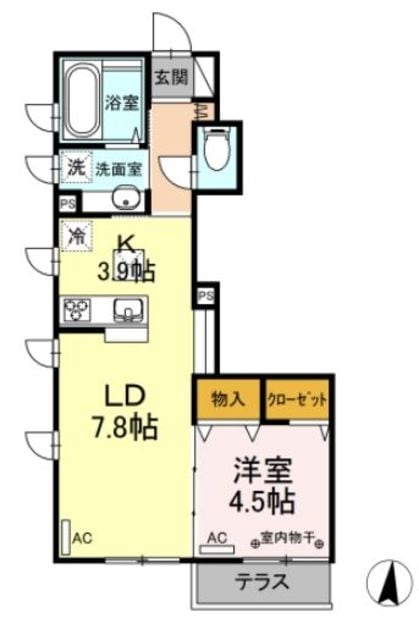 プリマベーラの物件間取画像