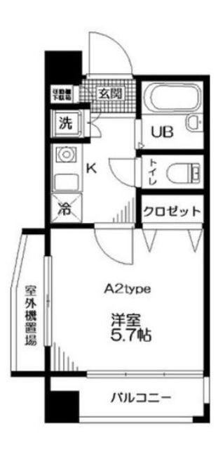 リベラウェヌスの物件間取画像