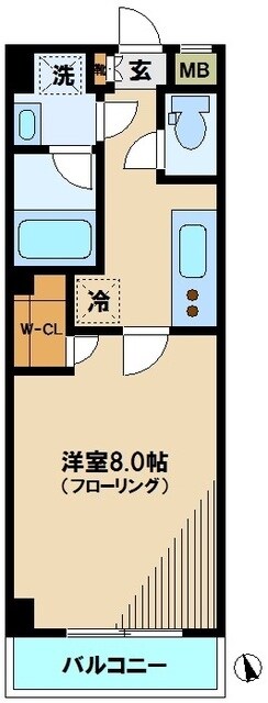 ラフィスタ中野鷺宮の物件間取画像