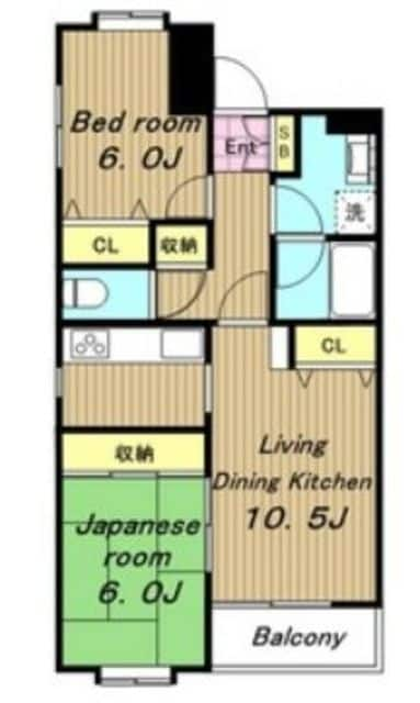 エクセレント中野の物件間取画像