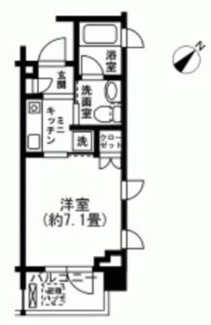 Ｄ'クラディア山手大塚の物件間取画像