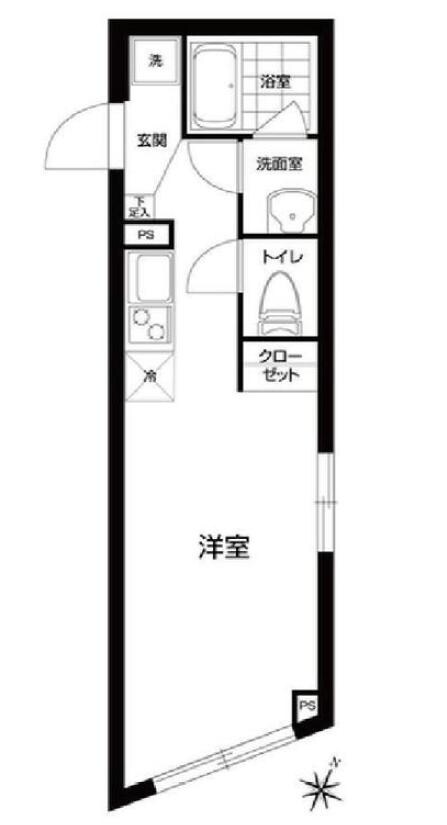 ＰＡＳＥＯ代田橋の物件間取画像