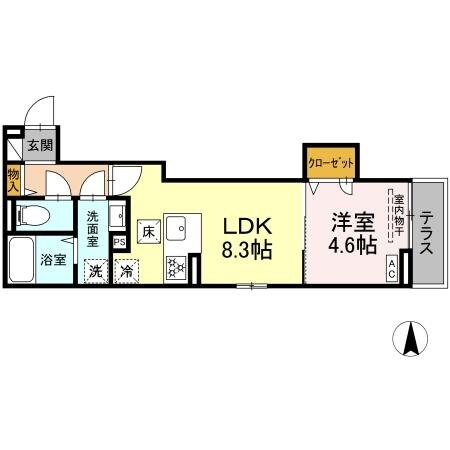 練馬区練馬2丁目PJの物件間取画像