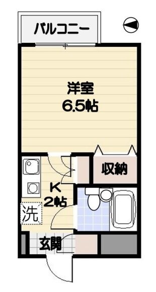 カームステージ鷺宮の物件間取画像