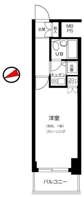 藤和シティコープ大森の物件間取画像