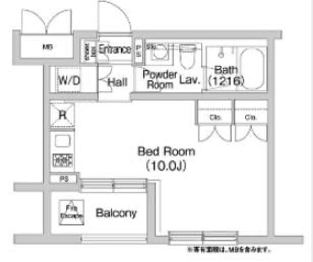 大田西馬込レジデンスの物件間取画像