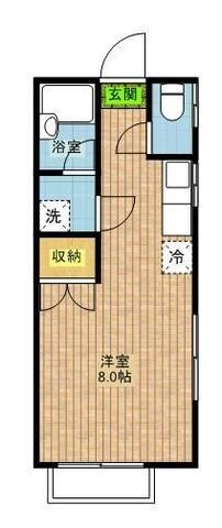 ツウィンガーデン駒沢の物件間取画像