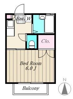 パークサイド駒沢の物件間取画像