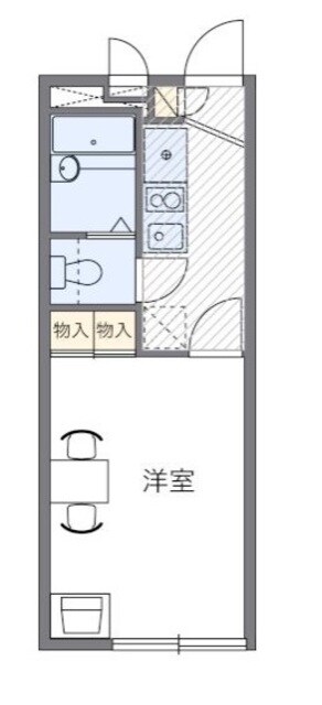 レオパレスＱＵＡＴＴＲＯの物件間取画像