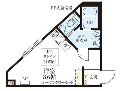 レピュア豊島園レジデンスの物件間取画像