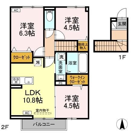 TORISIA　Wの物件間取画像