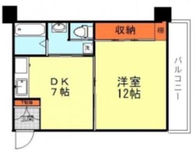 平和台クリスタル217の物件間取画像