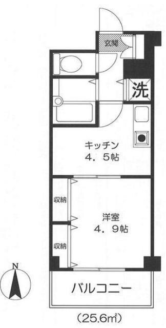 リヴェール中村の物件間取画像