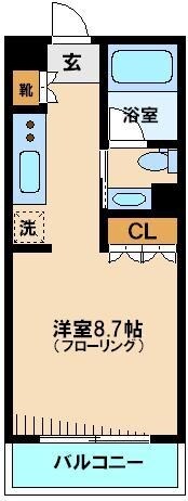 レヴィーガときわ台crobの物件間取画像