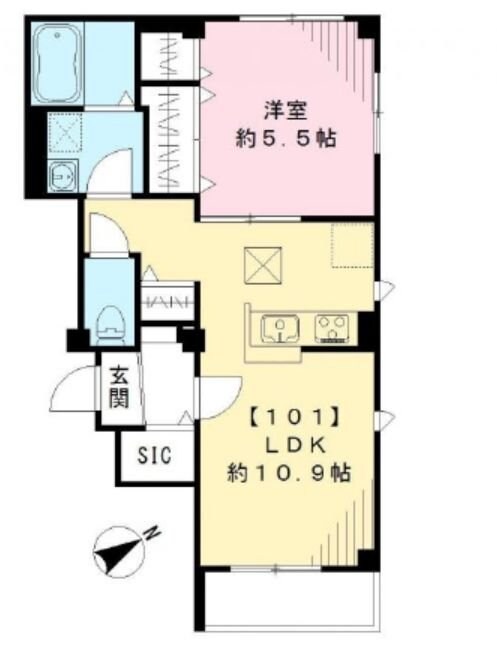 ラウレアの物件間取画像