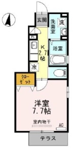 パークリバーIIの物件間取画像