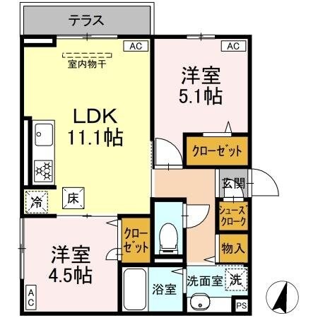 グレイス練馬春日の物件間取画像