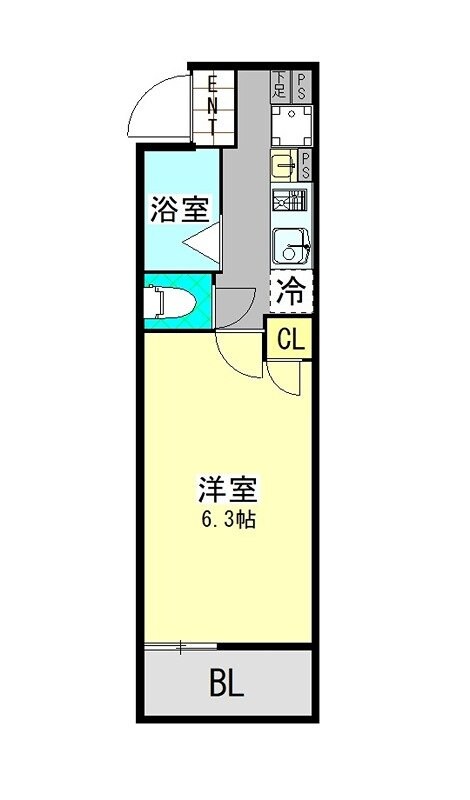 クエスト石神井公園の物件間取画像