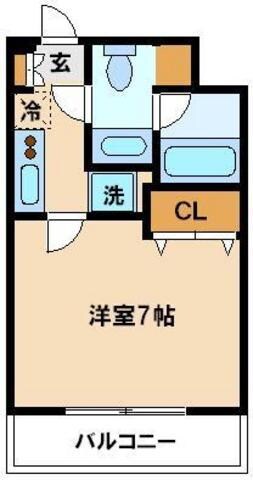 アマヴェル大山の物件間取画像