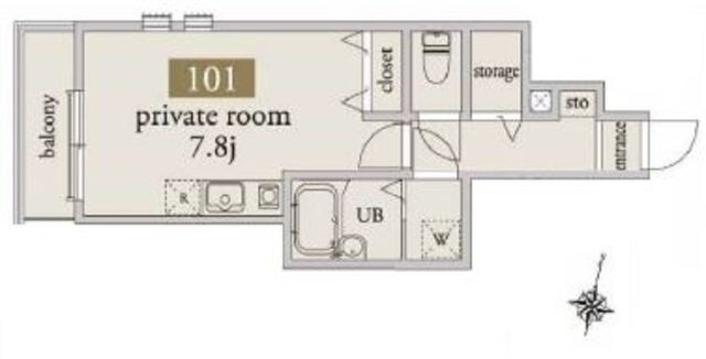 アーベインテラス桜台の物件間取画像