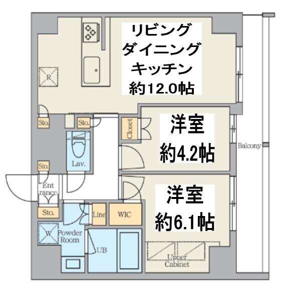 クレストコート東日暮里の物件間取画像