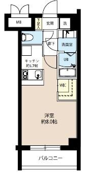 レオーネ王子飛鳥山の物件間取画像