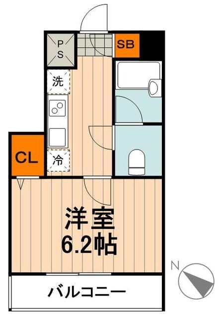 ドルチェ池袋ノース・弐番館ＮＣの物件間取画像