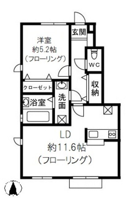 ピノ・ルーチェの物件間取画像