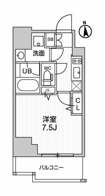 ＡＬＴＥＲＮＡ十条の物件間取画像