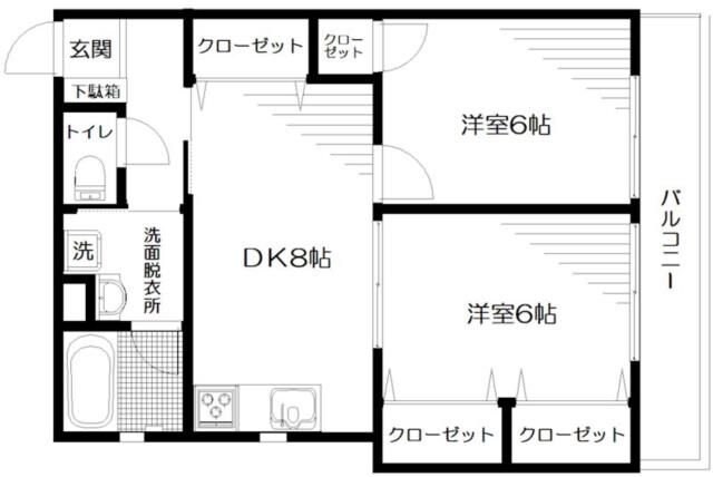 サンピア白山．の物件間取画像