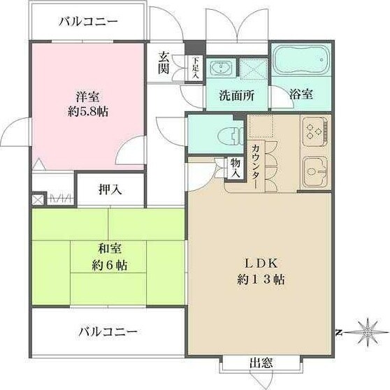 パティオ西池袋IIIの物件間取画像