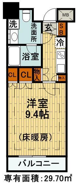 パークアクシス御茶ノ水ステージの物件間取画像