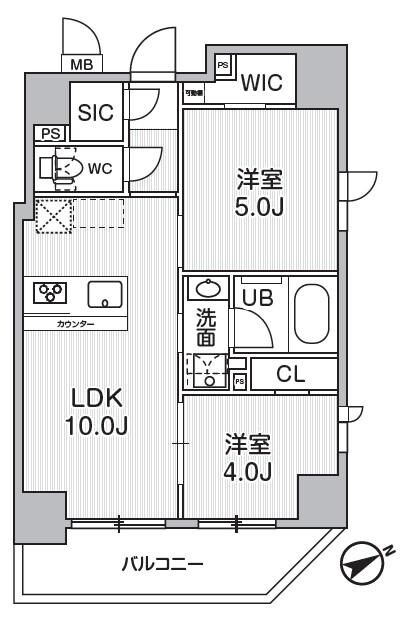 CAVANA浅草橋の物件間取画像