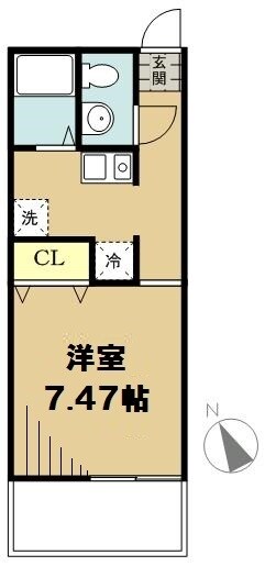 ＺＥＳＴＹ神楽坂の物件間取画像