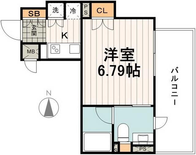 アーデン清澄白河の物件間取画像