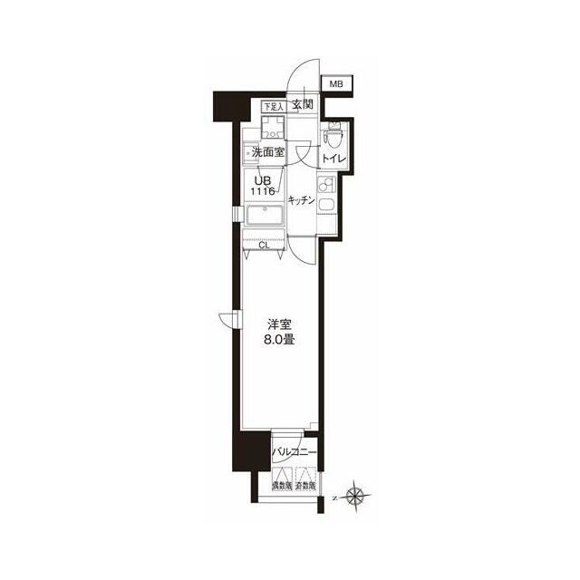 レオーネ御徒町の物件間取画像