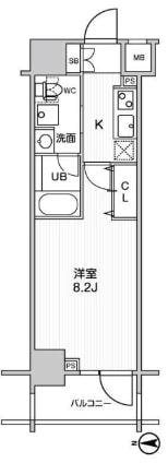 ステージグランデ錦糸町IIの物件間取画像