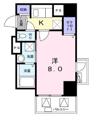 メゾン　ド　ルビアンの物件間取画像