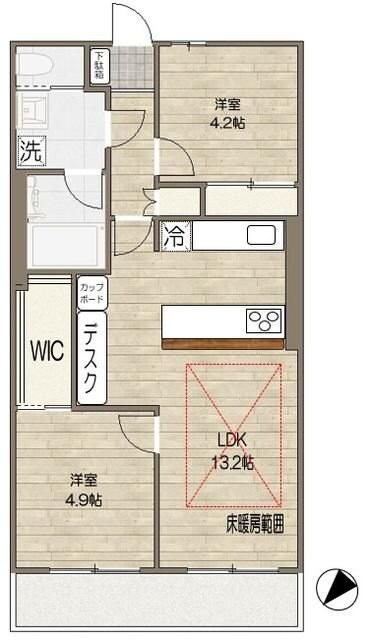 晴海アイランドトリトンスクエアビュータワーの物件内観写真