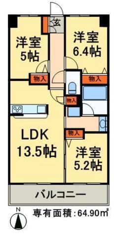 レジディア南千住の物件間取画像