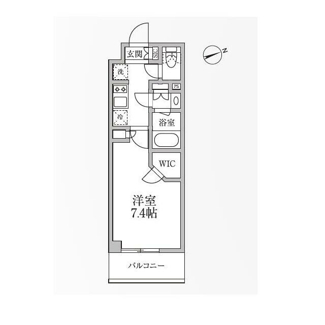 レジディア新御徒町IIの物件間取画像