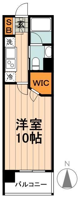 コンフォリア秋葉原EASTの物件間取画像