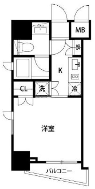 セントラル銀座の物件間取画像