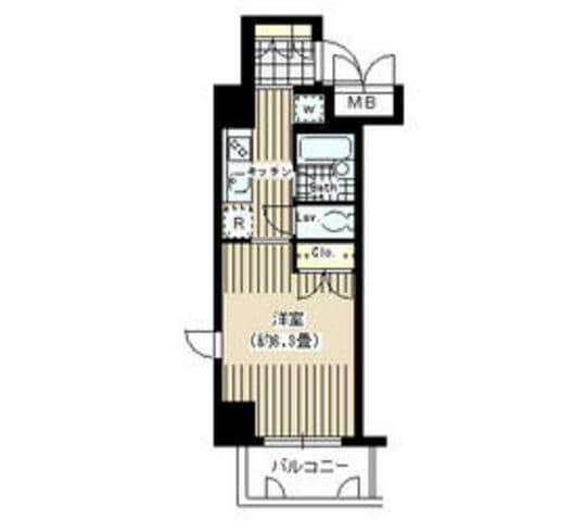 タキミハウス渋谷の物件間取画像