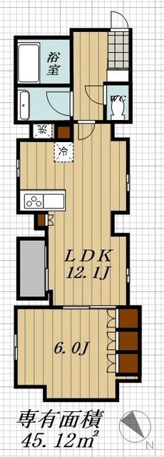 S－RESIDENCE日本橋馬喰町の物件間取画像