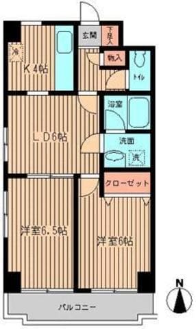 シティハイツ両国の物件間取画像